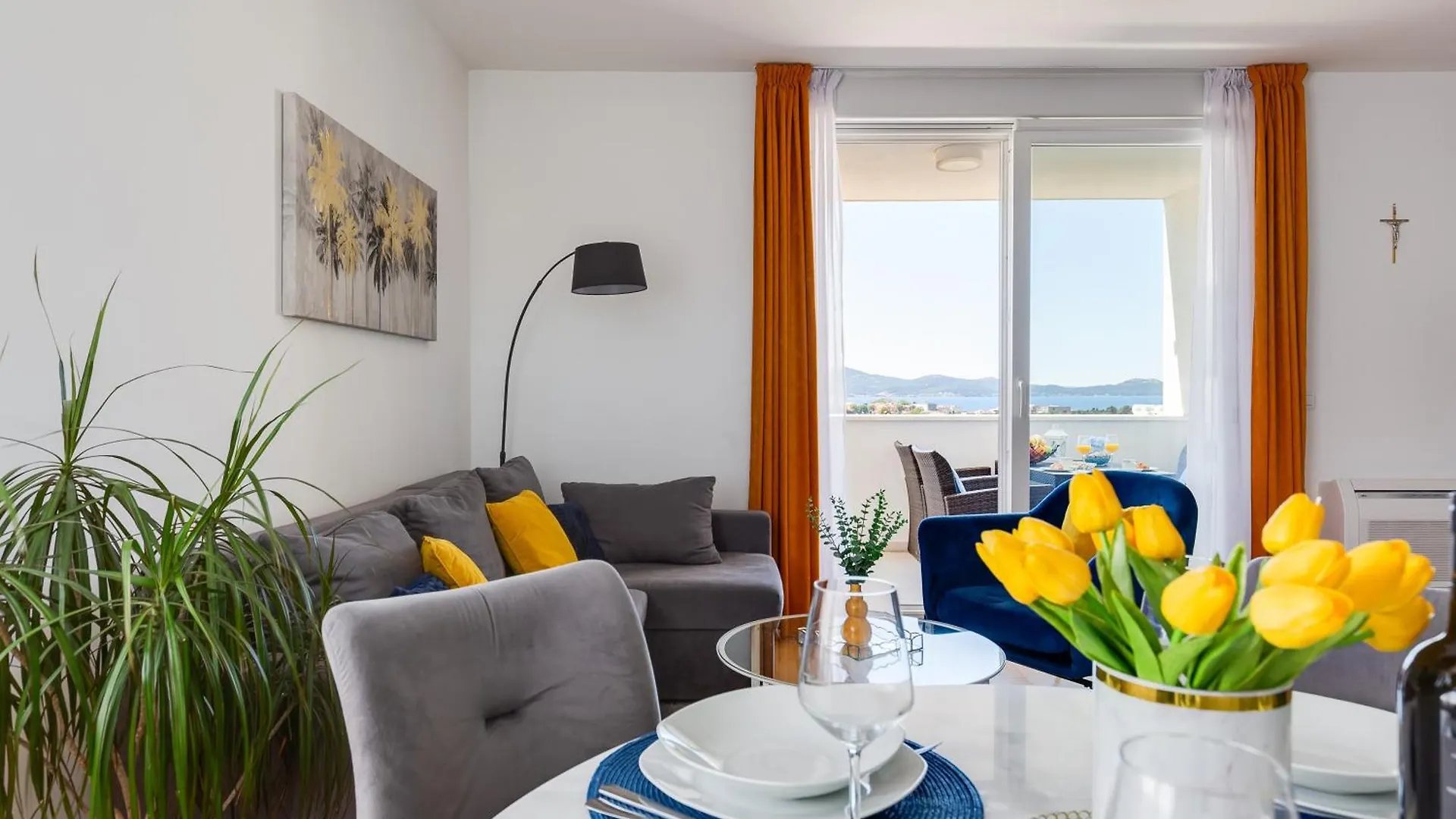 Stella Maris 2Bdr, Balcony, Sea View, Garage, Bbq Apartment Zadar Croatia