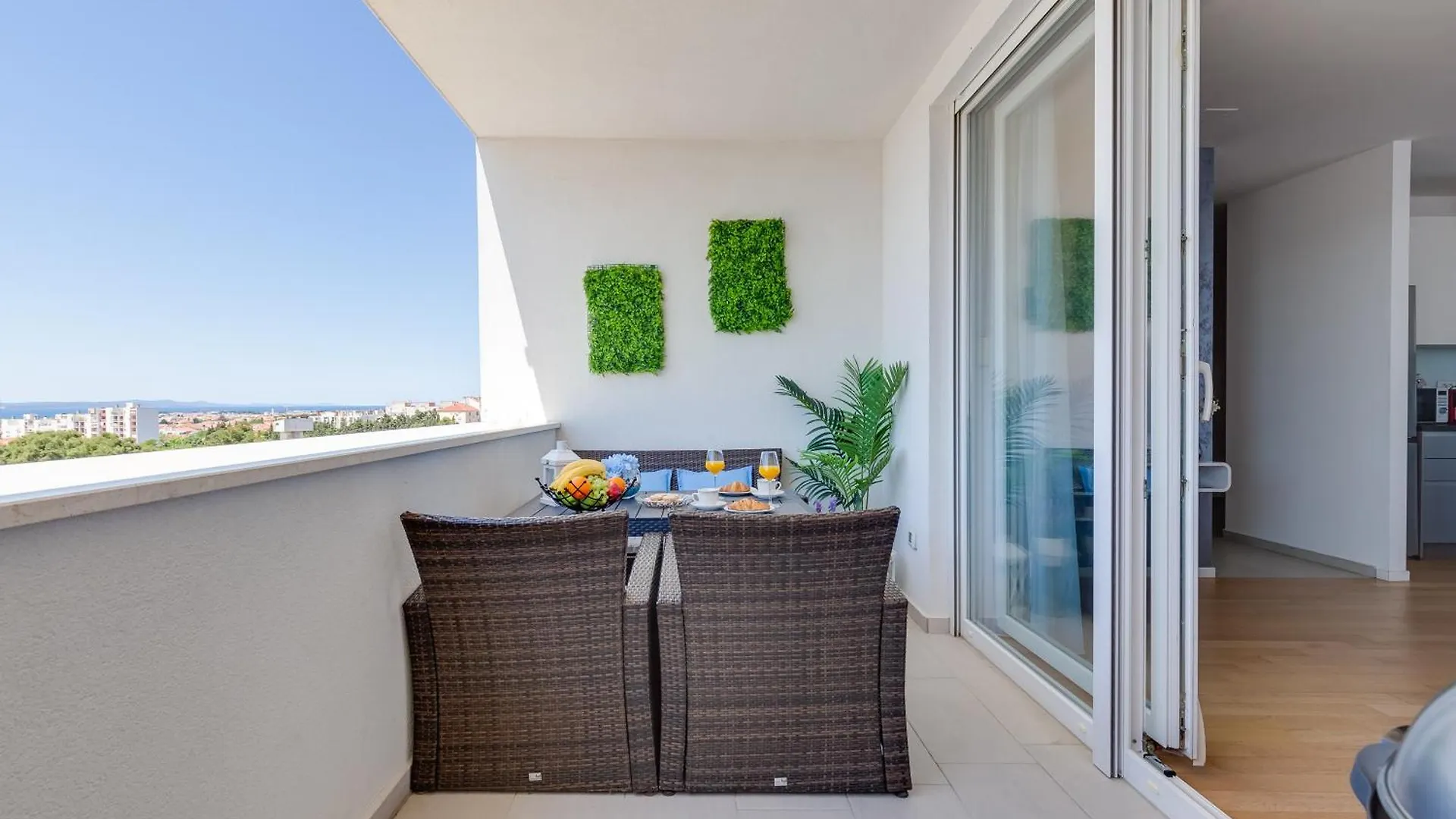 Stella Maris 2Bdr, Balcony, Sea View, Garage, Bbq Apartment Zadar